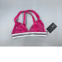 Women's pink sports bra
