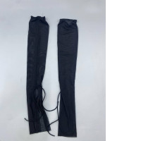 Black sun protection arm sleeves