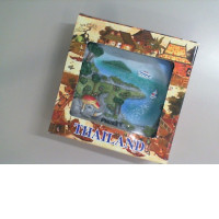 Souvenir plate ceramics Thailand