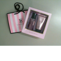 Victoria's Secret set, package + lotion and body water with shimmer glitter Victoria's Secret set, package + lotion and body water with shimmer glitter