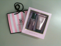 Victoria's Secret set, package + lotion and body water with shimmer glitter