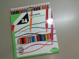 A pack of colored pencils
