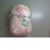 Soft toy pink pig