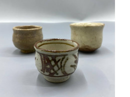 Set of 3 Glass, Japanese tea cup