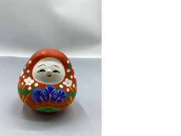 japanese Wobble Daruma Hachiman 3” Doll Folk Art japanese Wobble Daruma Hachiman 3” Doll Folk Art