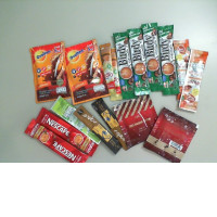 Large set of 3-in-1 packaged coffee, Thailand