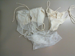 Swimsuit and cape skirt set