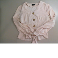 Pink women's blouse