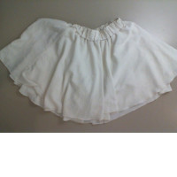 White skirt