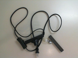 Wire with base and light bulb for table lamp