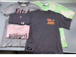 Set of 5 Short-sleeved crew neck t-shirt