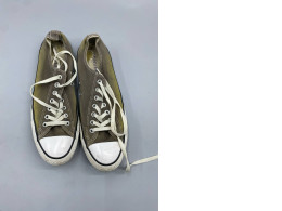  green Converse Chuck Taylor All Star sneakers. 