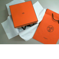 Empty Hermes box + packaging bag