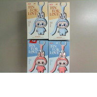 Set of 4 Labuboo, Pin for Love