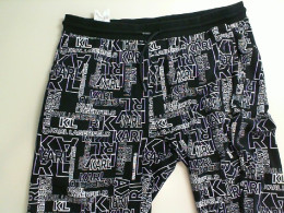 Men's black shorts