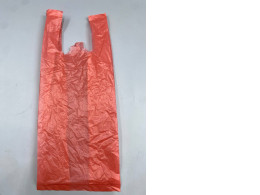 Red plastic bag Red plastic bag