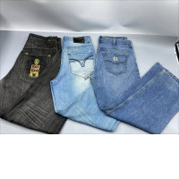 Set of 3 Men's vintage long jeans