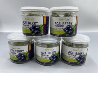 set of 5 pieces Thailand brand MoonFarms, acai berry powder for making a drink , a dietary supplement  powder, 50 g.