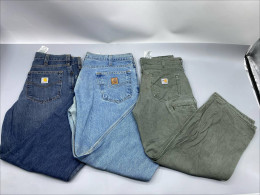 Set of 3 Carhartt full-length vintage style jeans. Set of 3 Carhartt full-length vintage style jeans.