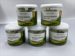 set of 5 pieces Thailand brand MoonFarms, wolffia powder for making a drink , a dietary supplement  powder, 50 g.