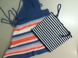 Set of 2 women's knitted tops