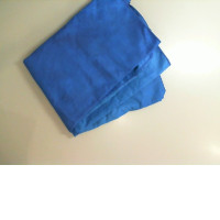 Blue towel