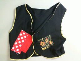 Black fabric vest Black fabric vest