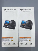 Set of 2 DJI Osmo Action 6 Enhanced Combo camera. 