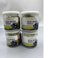 set of 4 pieces Thailand brand MoonFarms, acai berry powder for making a drink , a dietary supplement powder, 50 g.