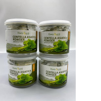 set of 4 pieces Thailand brand MoonFarms, centella asiatica powder for making a drink , a dietary supplement powder, 50 g.