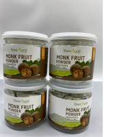 set of 4 pieces Thailand brand MoonFarms, monk fruit powder for making a drink , a dietary supplement powder, 50 g.