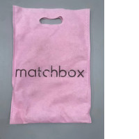 pink fabric bag