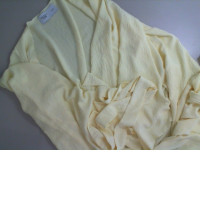 Yellow robe with a belt