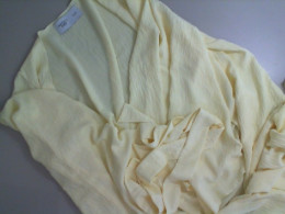 Yellow robe with a belt