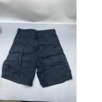 Men's black three-quarter length shorts