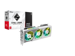 ASROCK RADEON RX 9070 XT STEEL LEGEND WHITE - 16GB GDDR6 ASROCK RADEON RX 9070 XT STEEL LEGEND WHITE - 16GB GDDR6