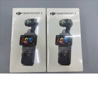 Set of 2 DJI Osmo Pocket 3 handheld vlogging camera.  