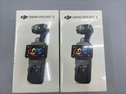 Set of 2 DJI Osmo Pocket 3 handheld vlogging camera.  