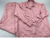 Dull pink linen set