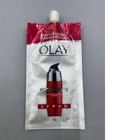 Olay Regenerist Micro-Sculpting Serum, typically sold in a 6g pouch for anti-aging and firming benefits. 