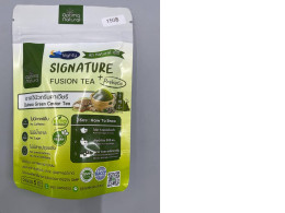 Optima Natural Signature Fusion Tea, specifically the "Quinoa Green Caviar" flavor.