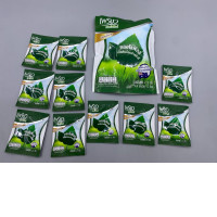 Set of 11 PREAW Chlorophyll Dietary Supplement Powder, featuring chlorophyll derived from wheatgrass imported from Australia. 