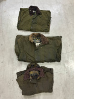 a set of three spring jackets