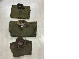 a set of three spring jackets