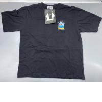 Black crew neck shirt