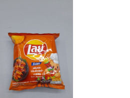  Lay's Rock Extra Barbecue flavored ridged potato chips,