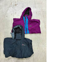 set of two hooded windbreakers