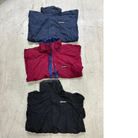 set of three windbreakers
