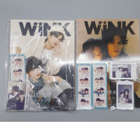 Set of 2 Actors Lee Tae-won and Cha Joo-wan during a photoshoot for WINK magazine.