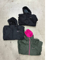 set of three windbreakers